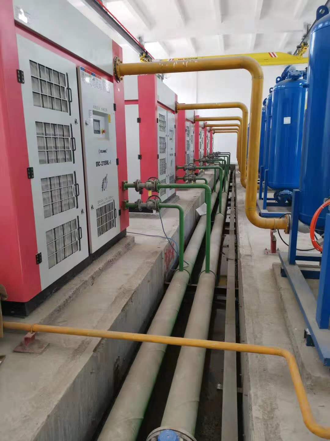 上海纺织公司使用意朗双级压缩永磁变频空压机